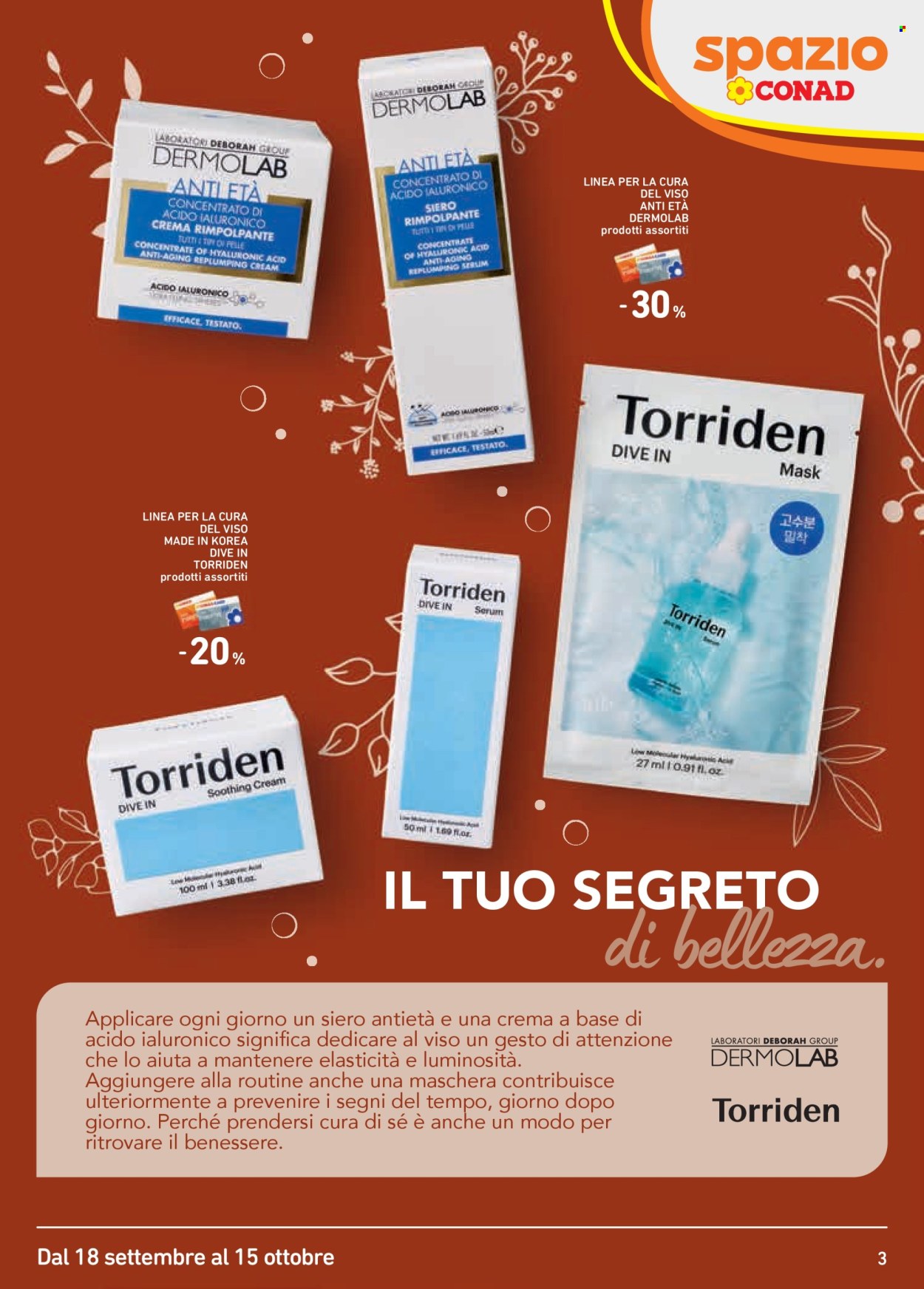 Volantino Spazio Conad - 18/9/2026 - 15/10/2026. Pagina 3