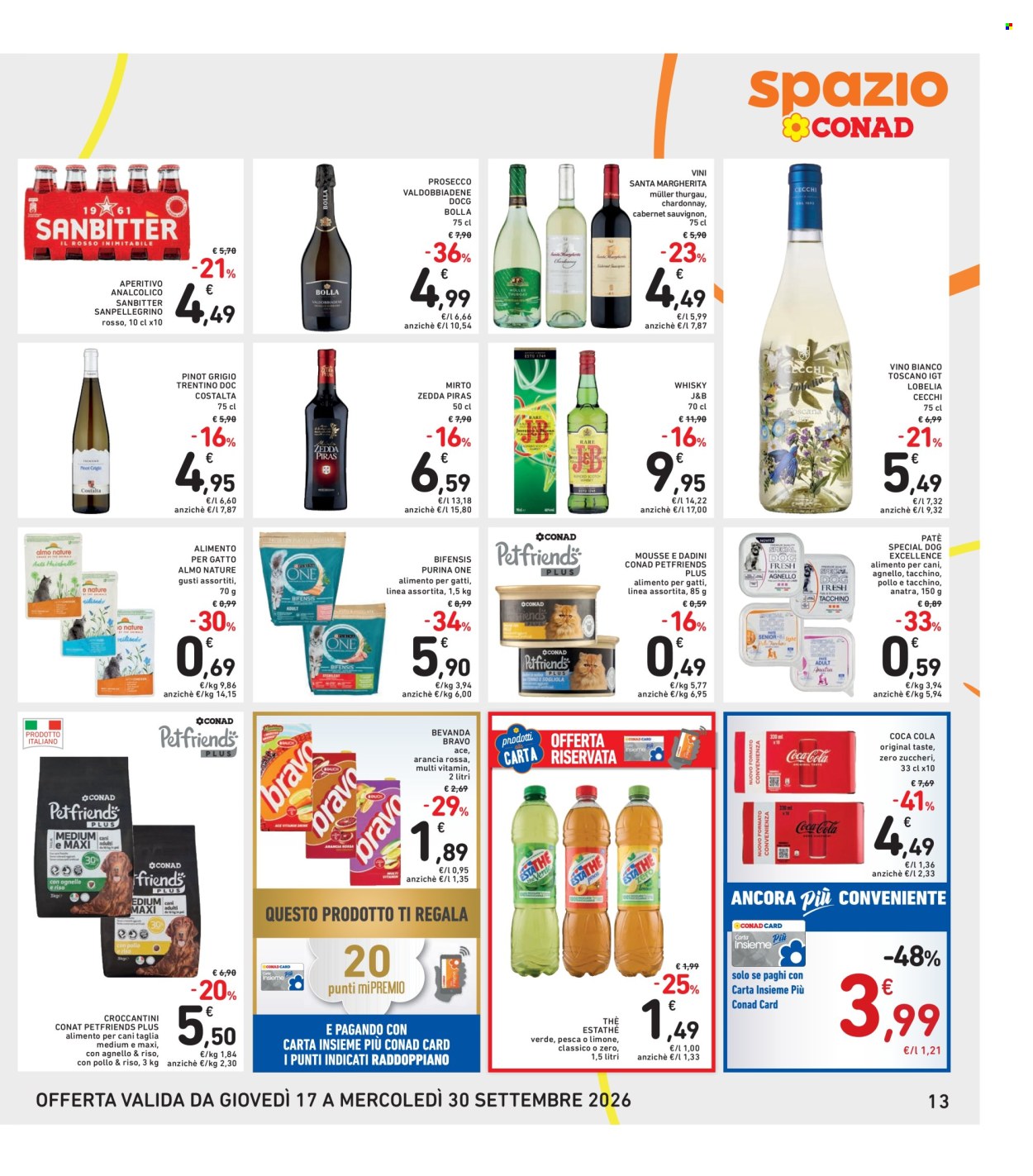 Volantino Spazio Conad - 17/9/2026 - 30/9/2026. Pagina 13