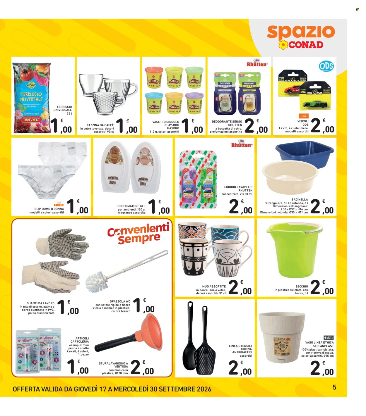 Volantino Spazio Conad - 17/9/2026 - 30/9/2026. Pagina 5