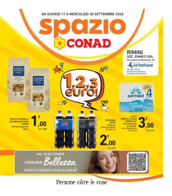 Volantino Spazio Conad - 17/9/2026 - 30/9/2026.