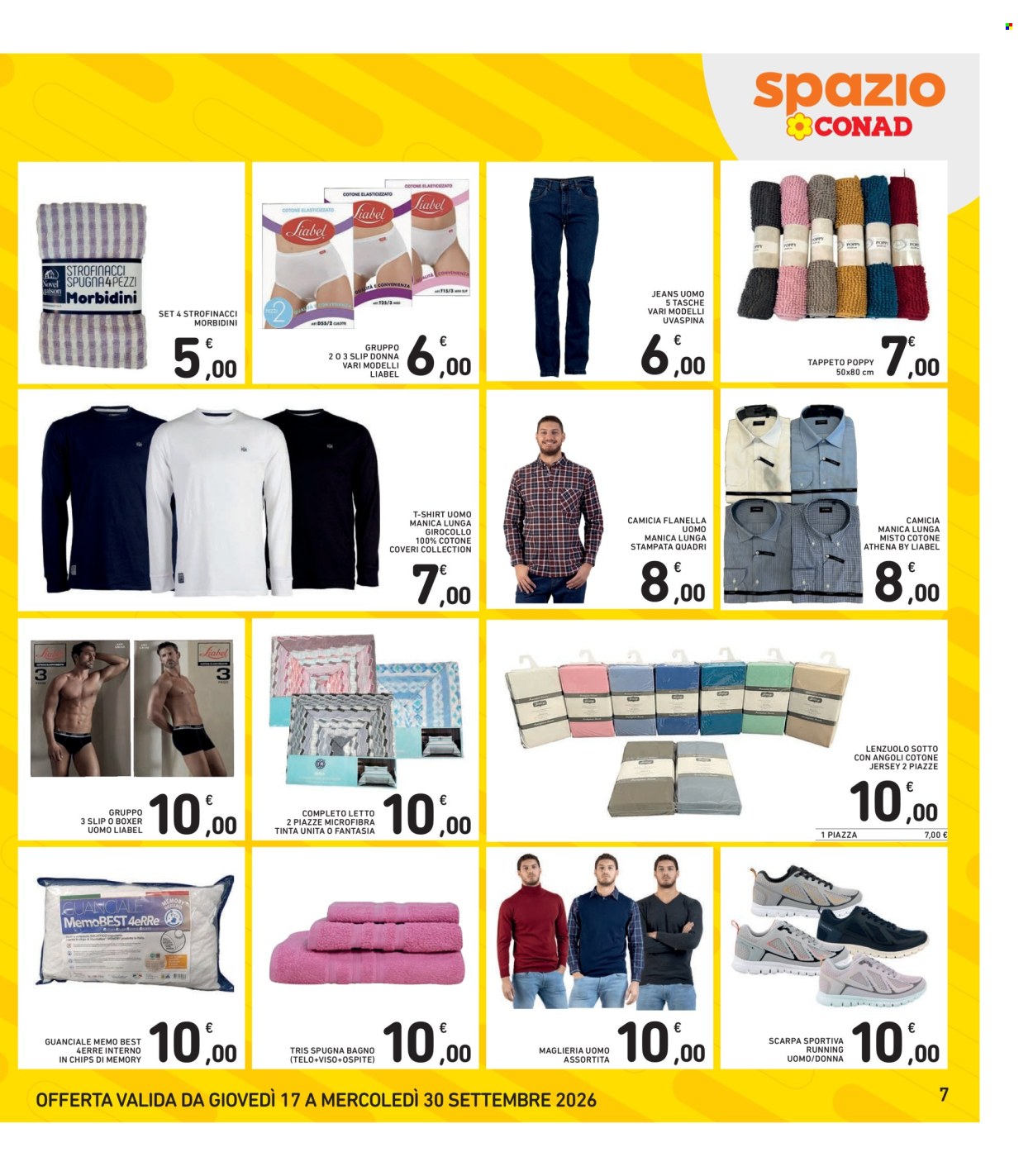 Volantino Spazio Conad - 17/9/2026 - 30/9/2026. Pagina 7
