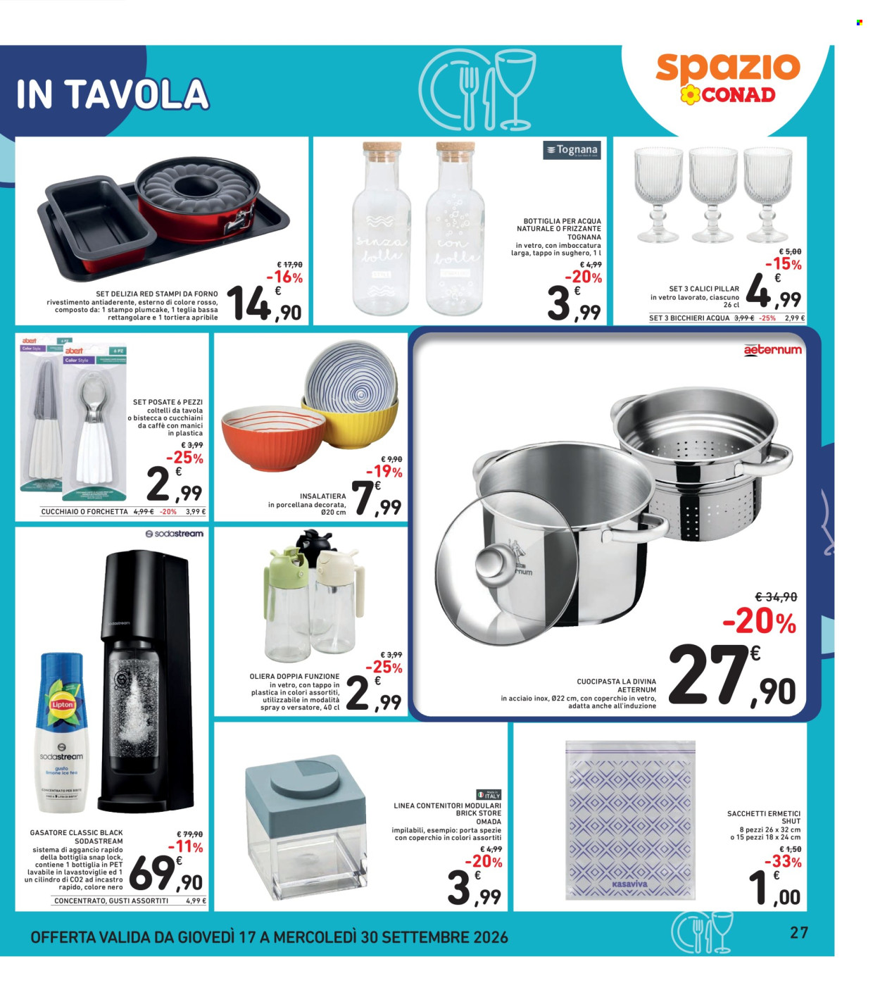 Volantino Spazio Conad - 17/9/2026 - 30/9/2026. Pagina 27