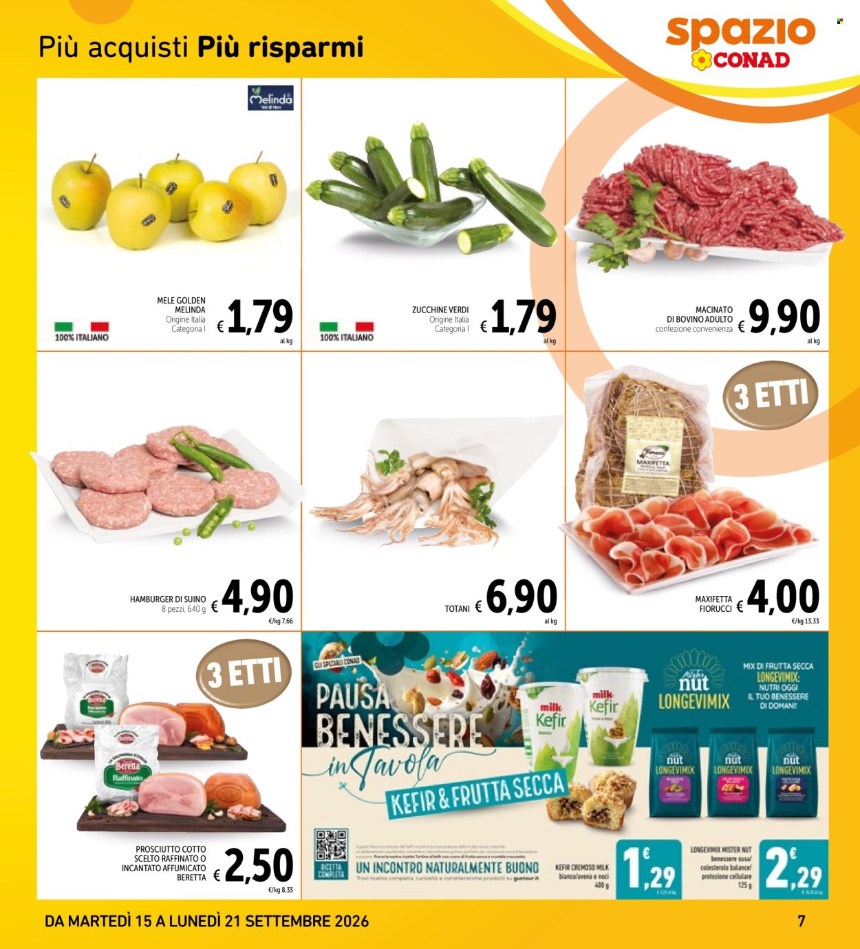 Volantino Conad - 15/9/2026 - 21/9/2026. Pagina 7
