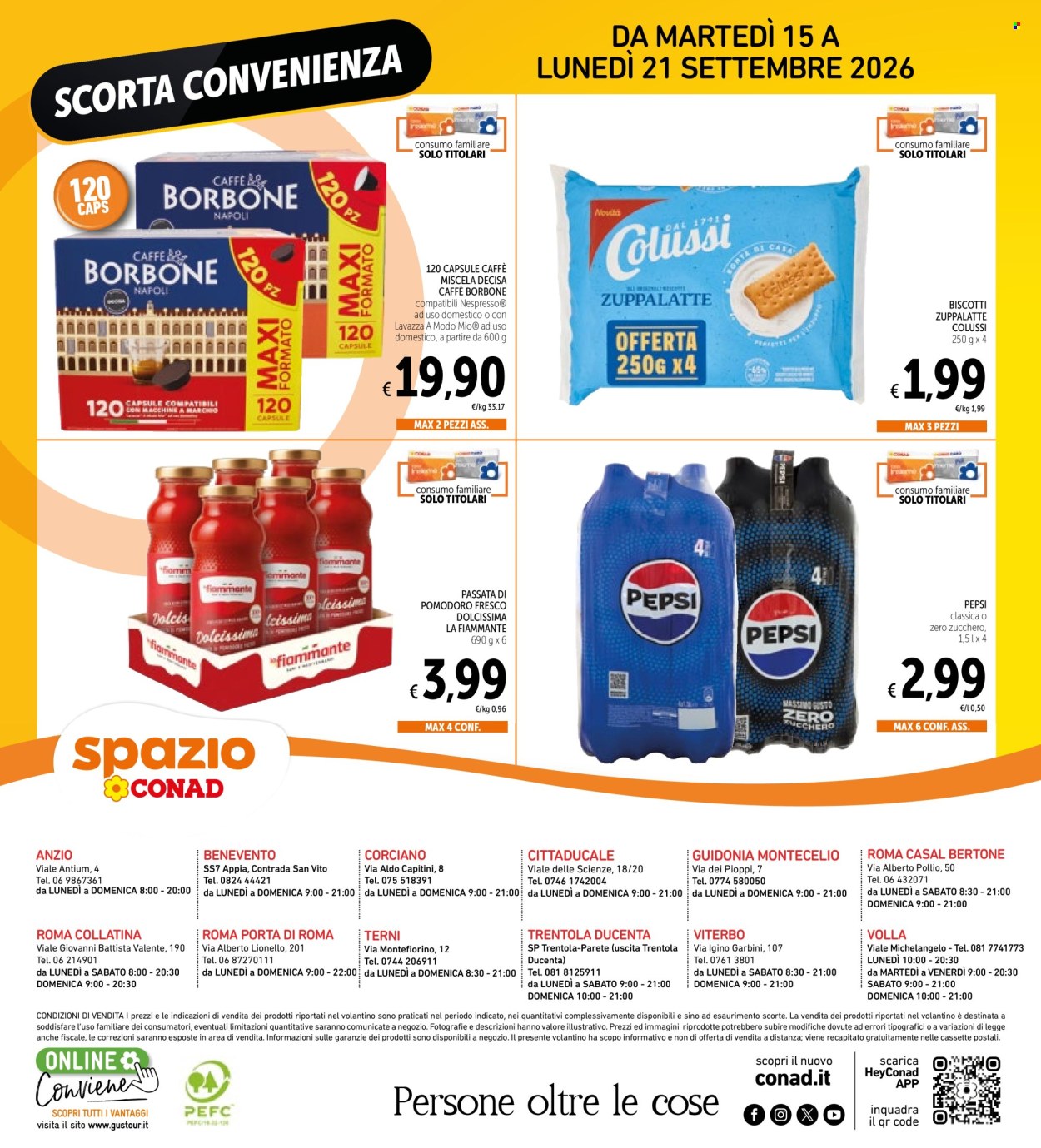 Volantino Conad - 15/9/2026 - 21/9/2026. Pagina 8