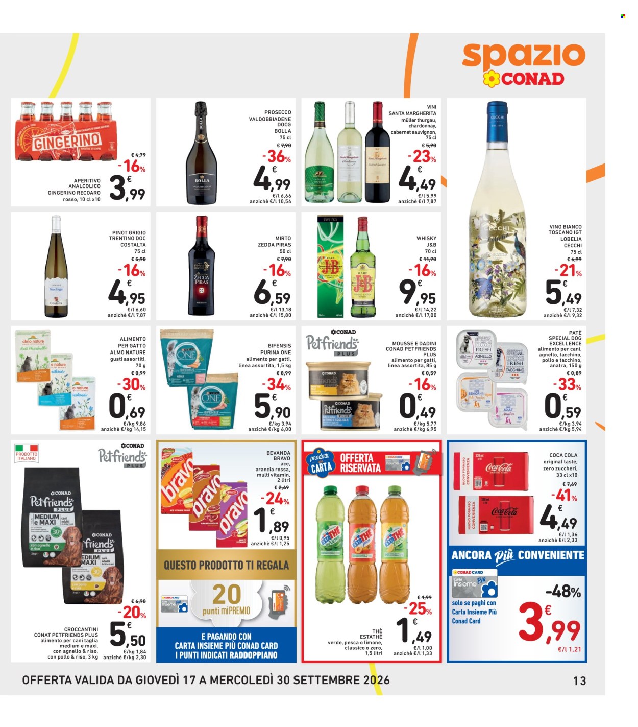 Volantino Spazio Conad - 17/9/2026 - 30/9/2026. Pagina 13