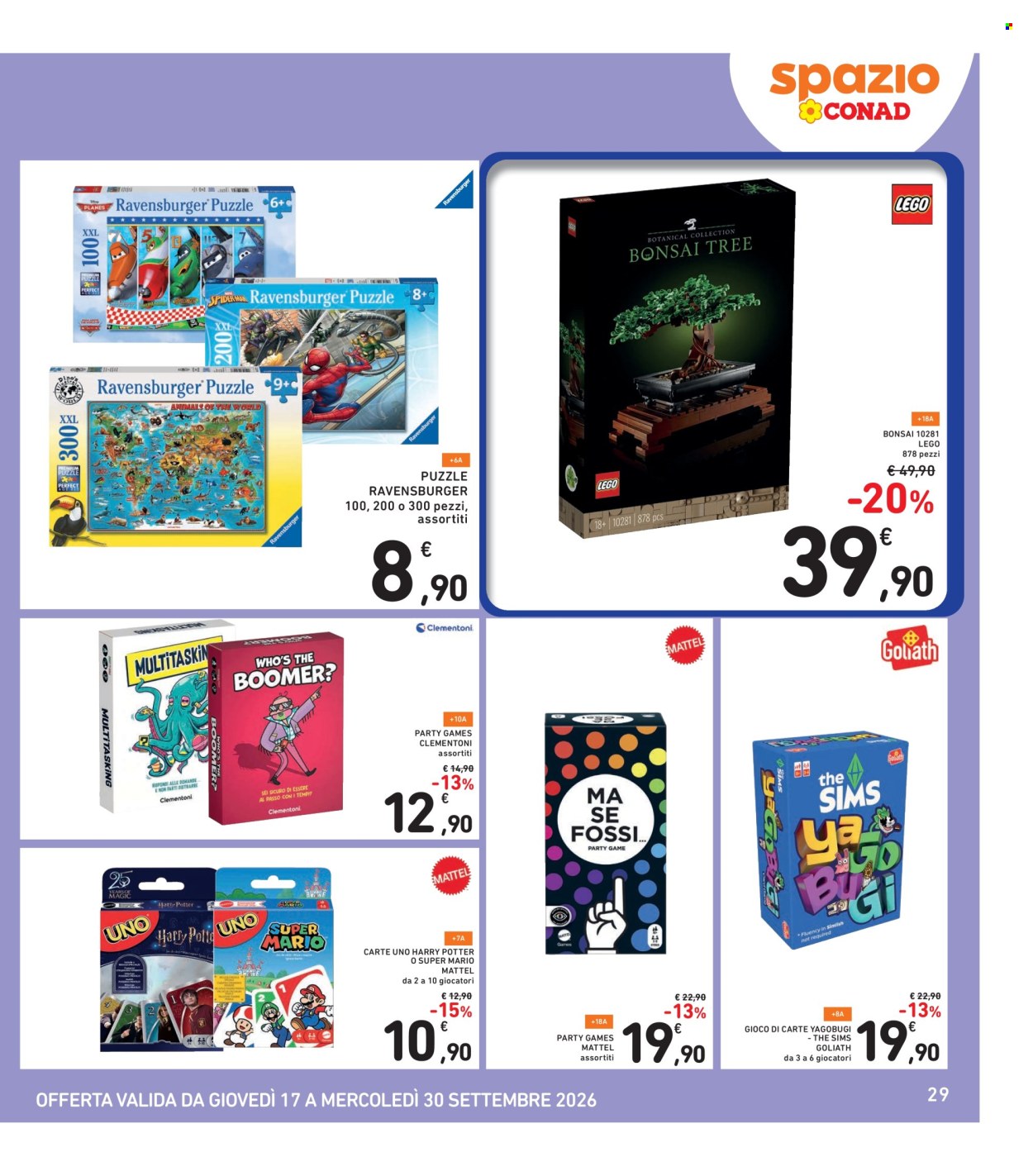Volantino Spazio Conad - 17/9/2026 - 30/9/2026. Pagina 29