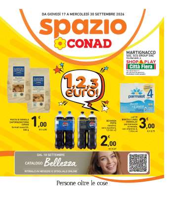 Volantino Spazio Conad - 17/9/2026 - 30/9/2026.