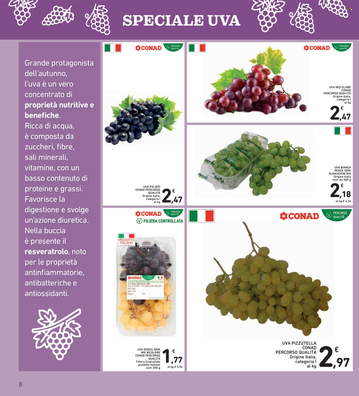 Volantino Spazio Conad - 18/9/2026 - 1/10/2026. Pagina 8