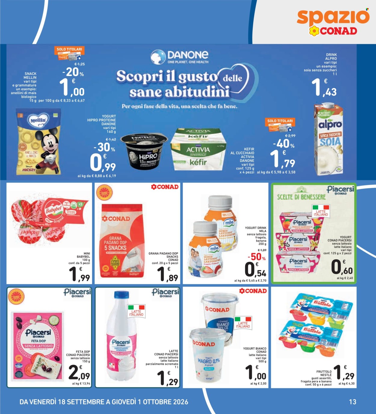 Volantino Spazio Conad - 18/9/2026 - 1/10/2026. Pagina 13