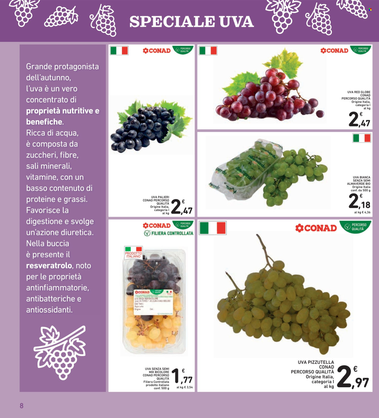 Volantino Spazio Conad - 18/9/2026 - 1/10/2026. Pagina 8