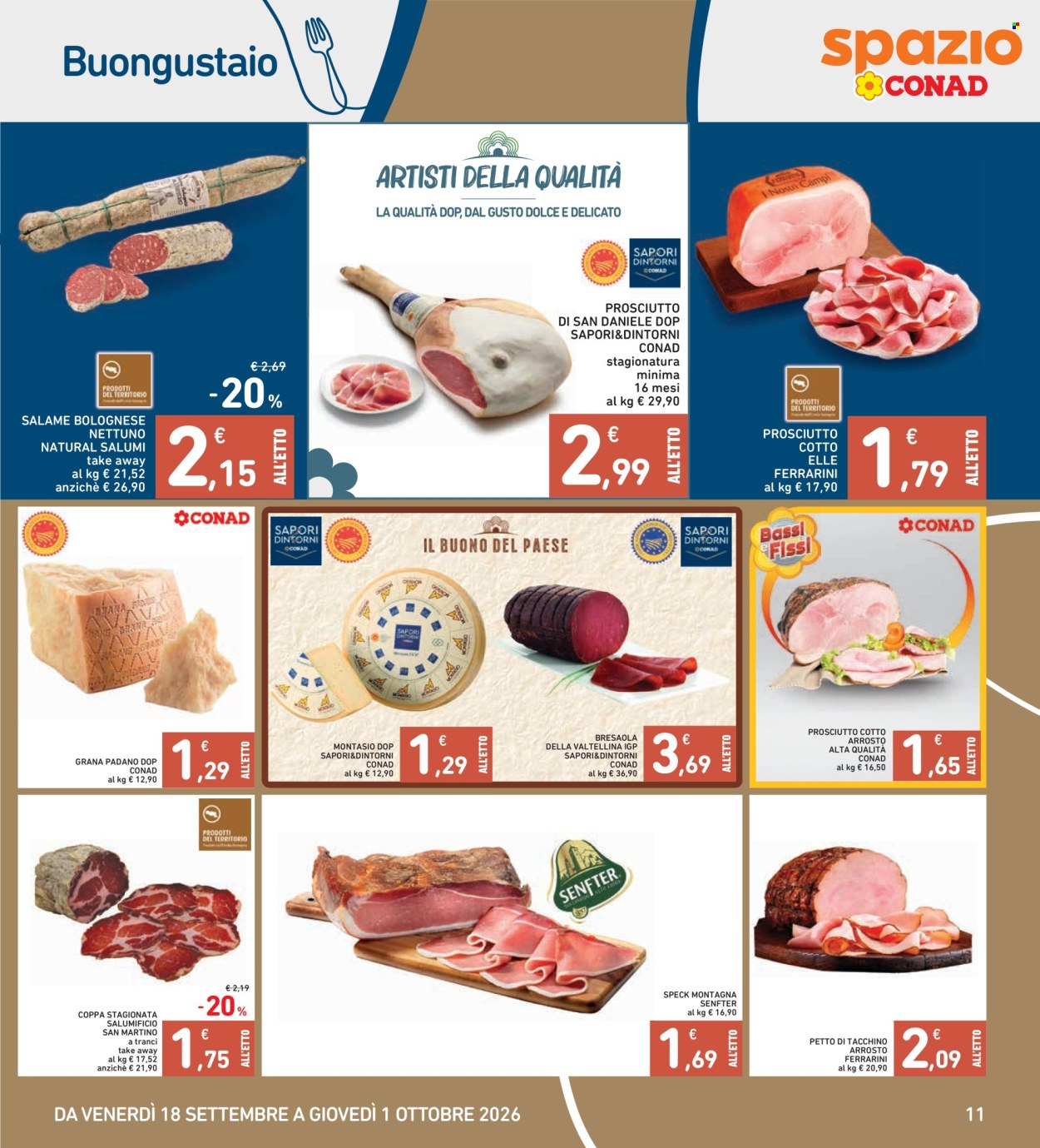 Volantino Spazio Conad - 18/9/2026 - 1/10/2026. Pagina 11