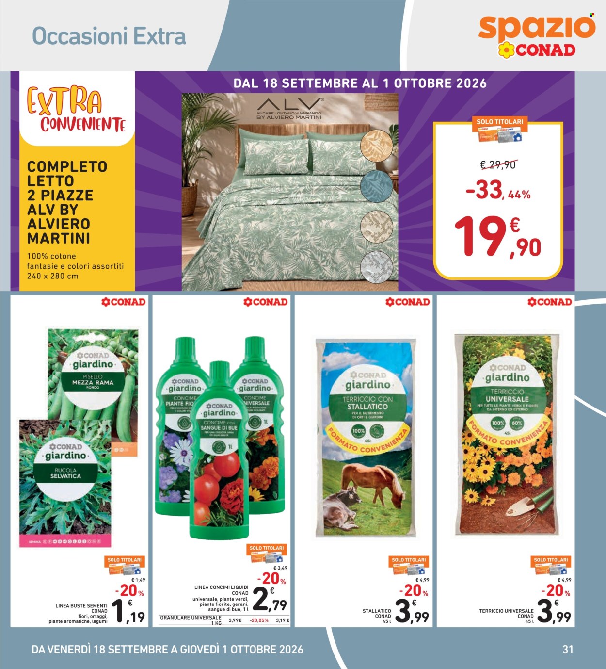 Volantino Spazio Conad - 18/9/2026 - 1/10/2026. Pagina 31
