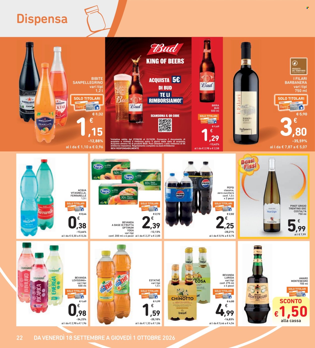 Volantino Spazio Conad - 18/9/2026 - 1/10/2026. Pagina 22