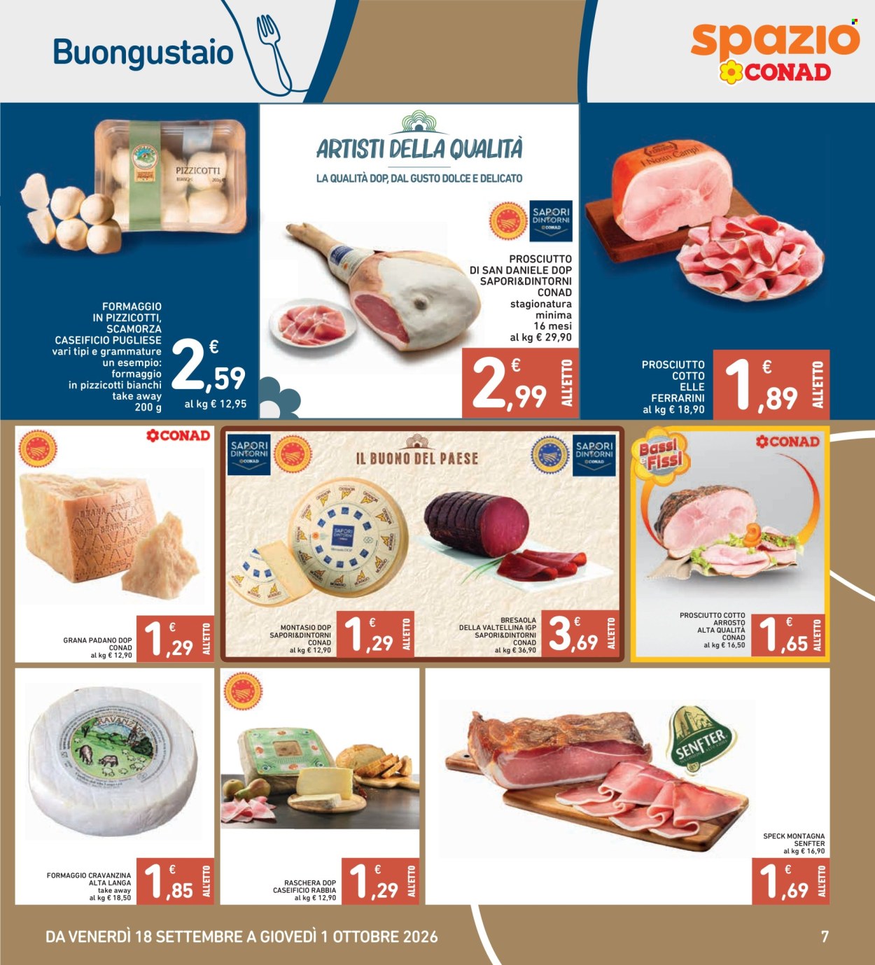 Volantino Spazio Conad - 18/9/2026 - 1/10/2026. Pagina 7