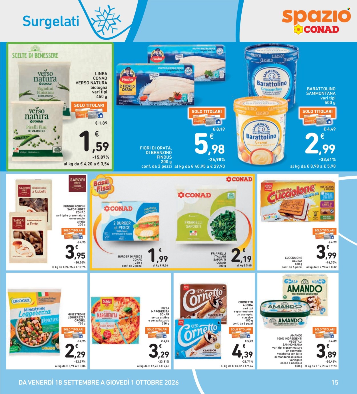 Volantino Spazio Conad - 18/9/2026 - 1/10/2026. Pagina 15