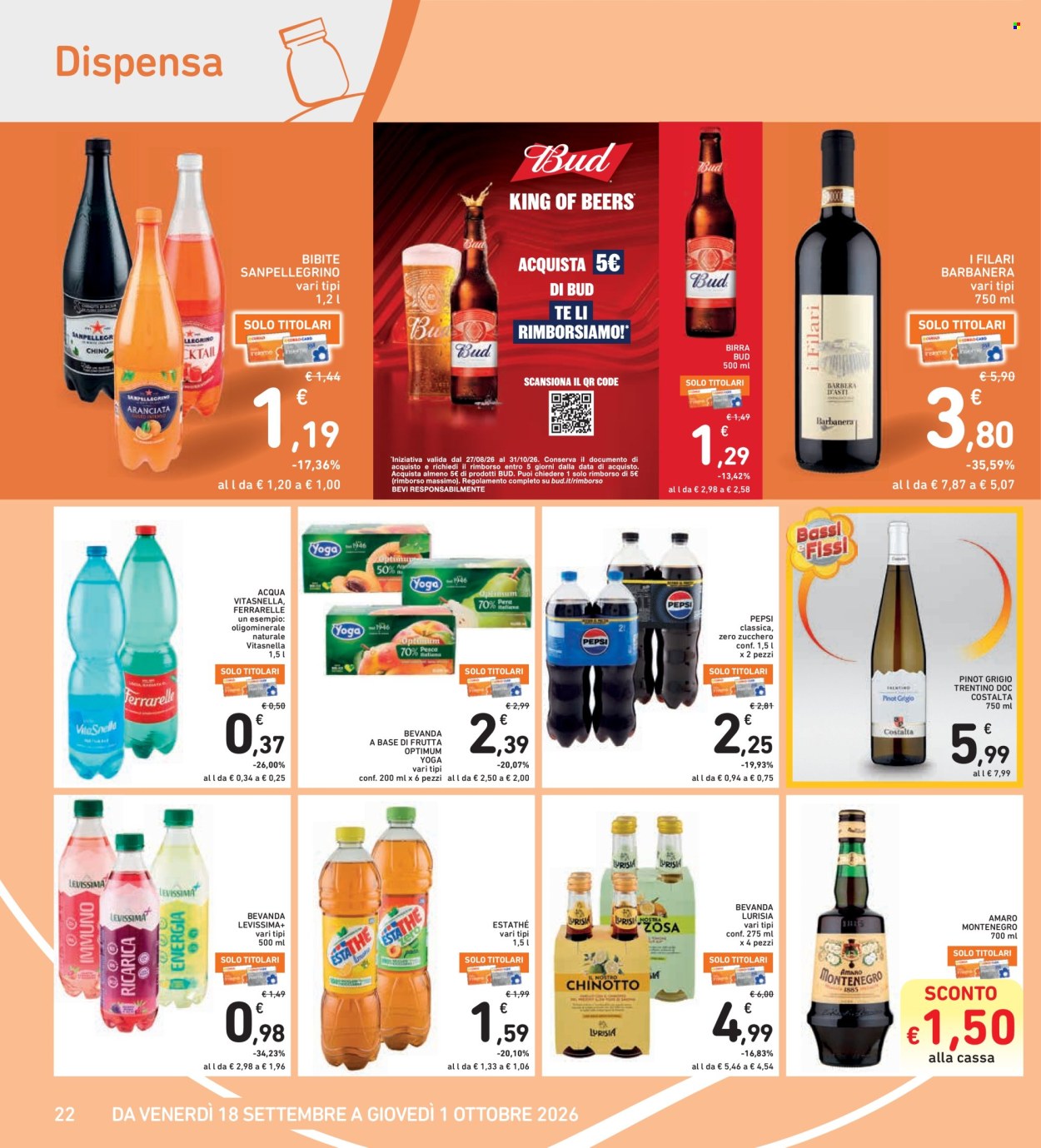 Volantino Spazio Conad - 18/9/2026 - 1/10/2026. Pagina 22