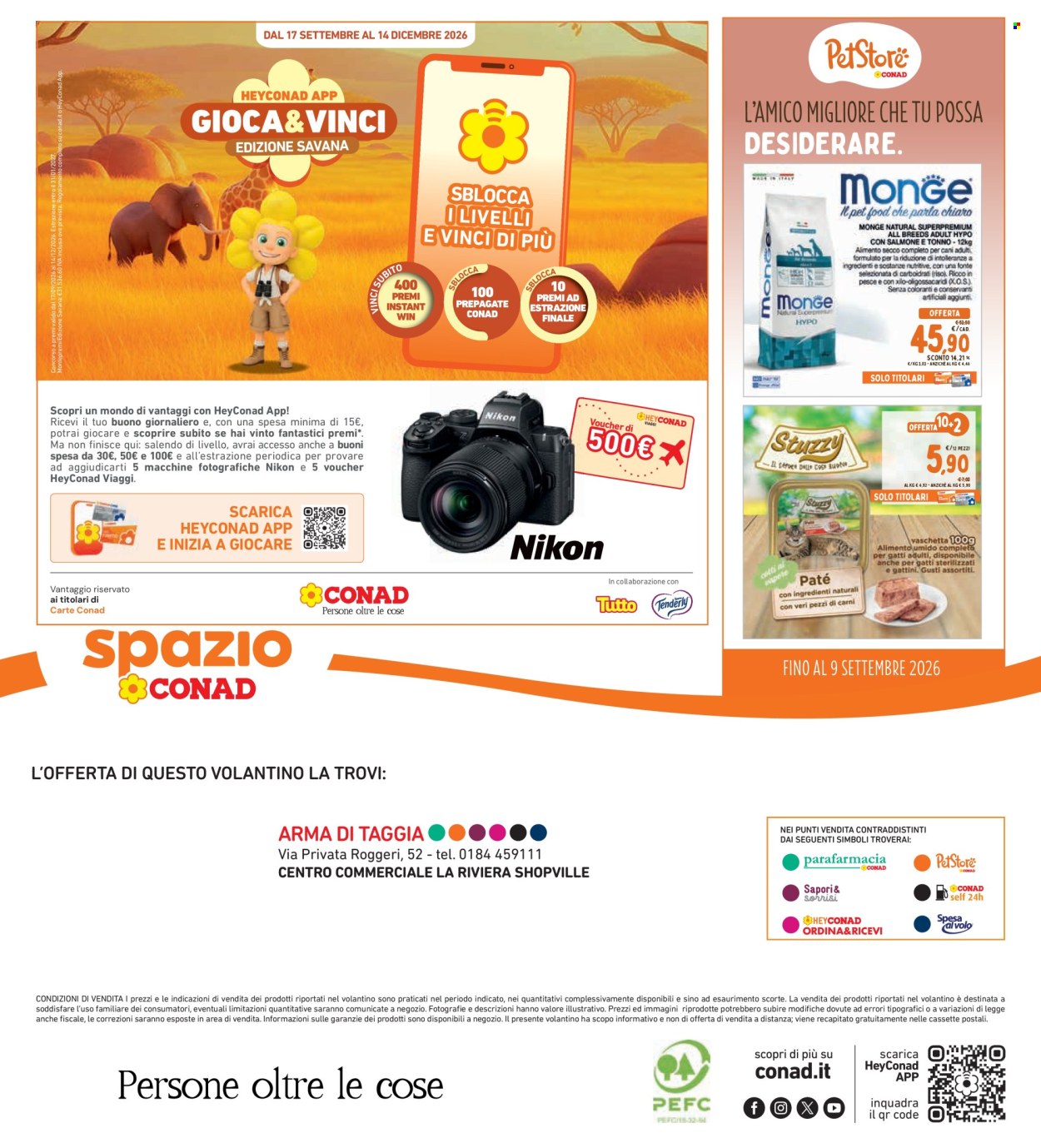 Volantino Spazio Conad - 18/9/2026 - 1/10/2026. Pagina 40