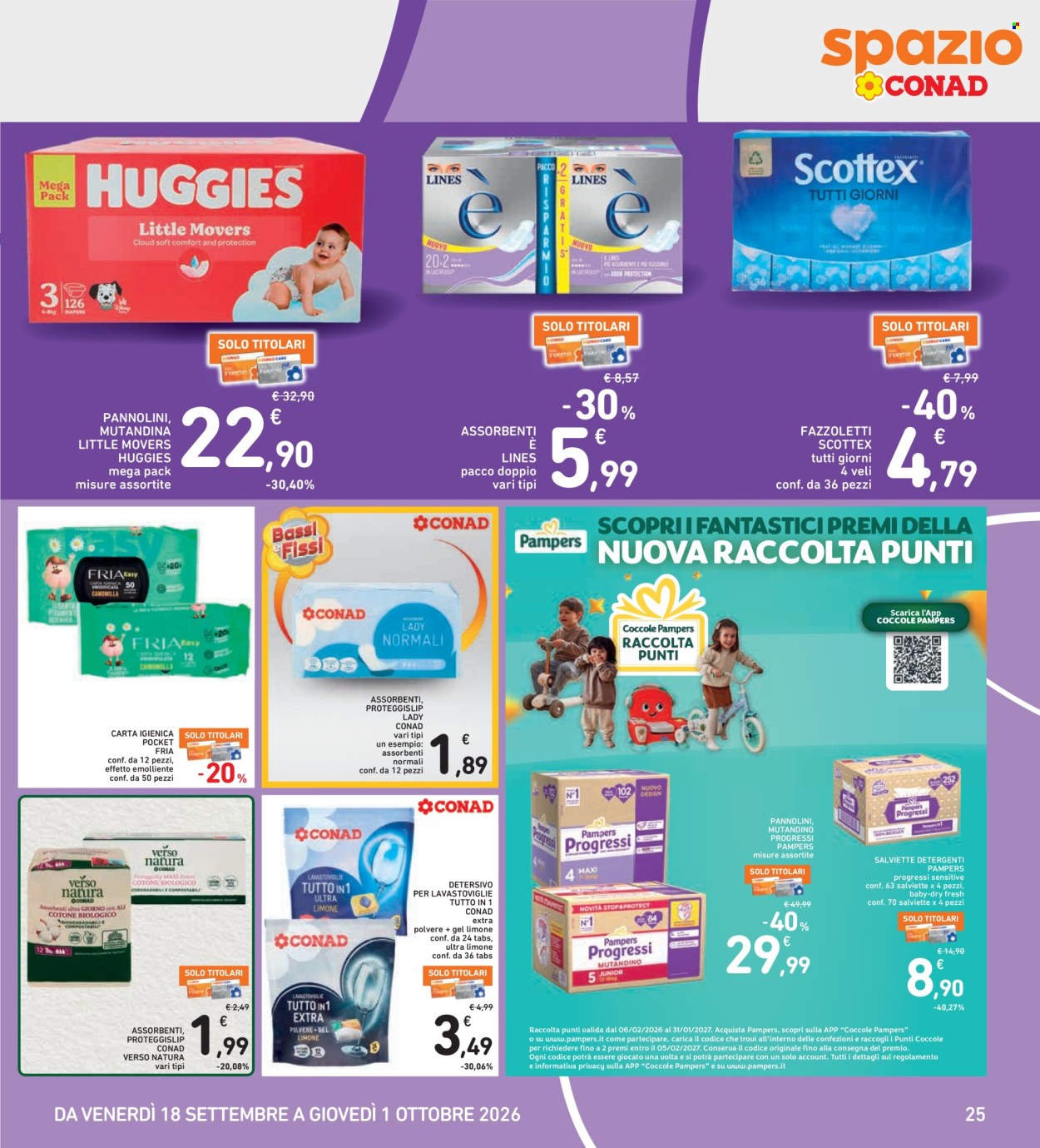 Volantino Spazio Conad - 18/9/2026 - 1/10/2026. Pagina 25