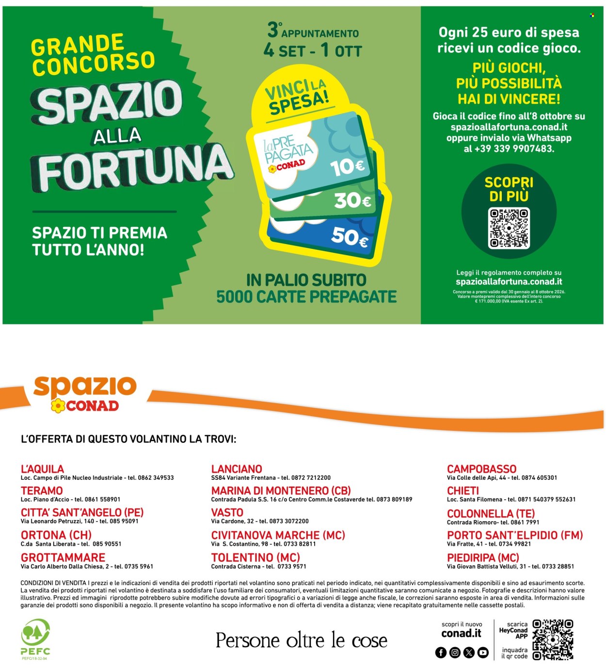 Volantino Spazio Conad - 14/9/2026 - 23/9/2026. Pagina 40