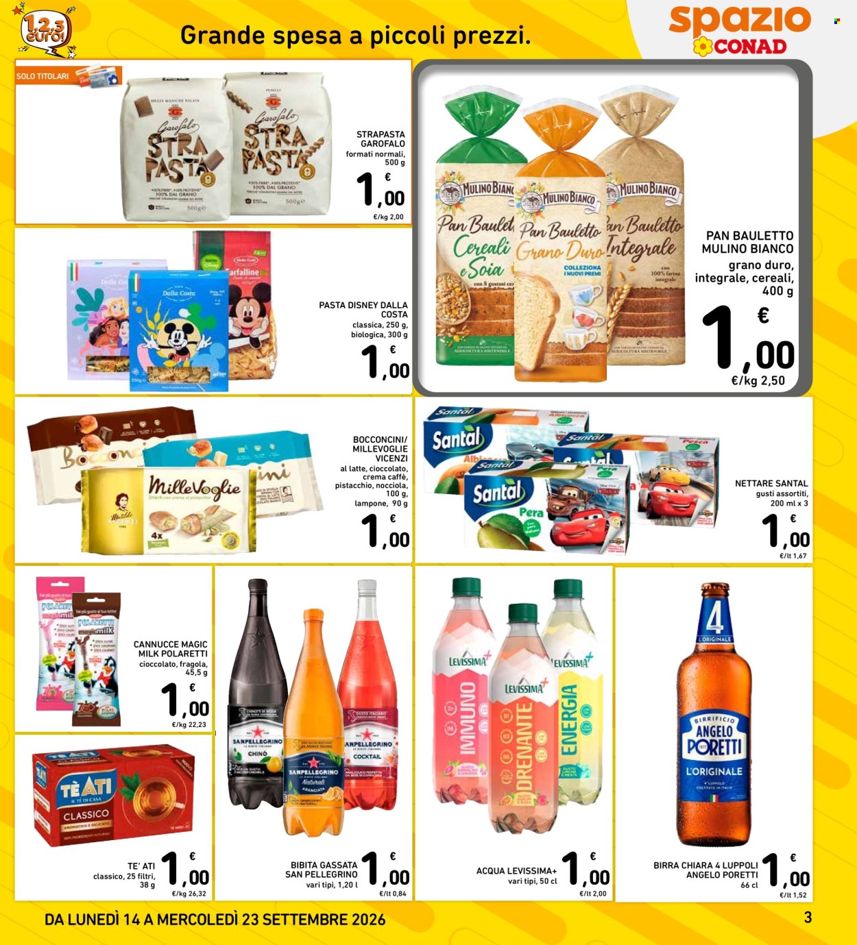 Volantino Spazio Conad - 14/9/2026 - 23/9/2026. Pagina 3