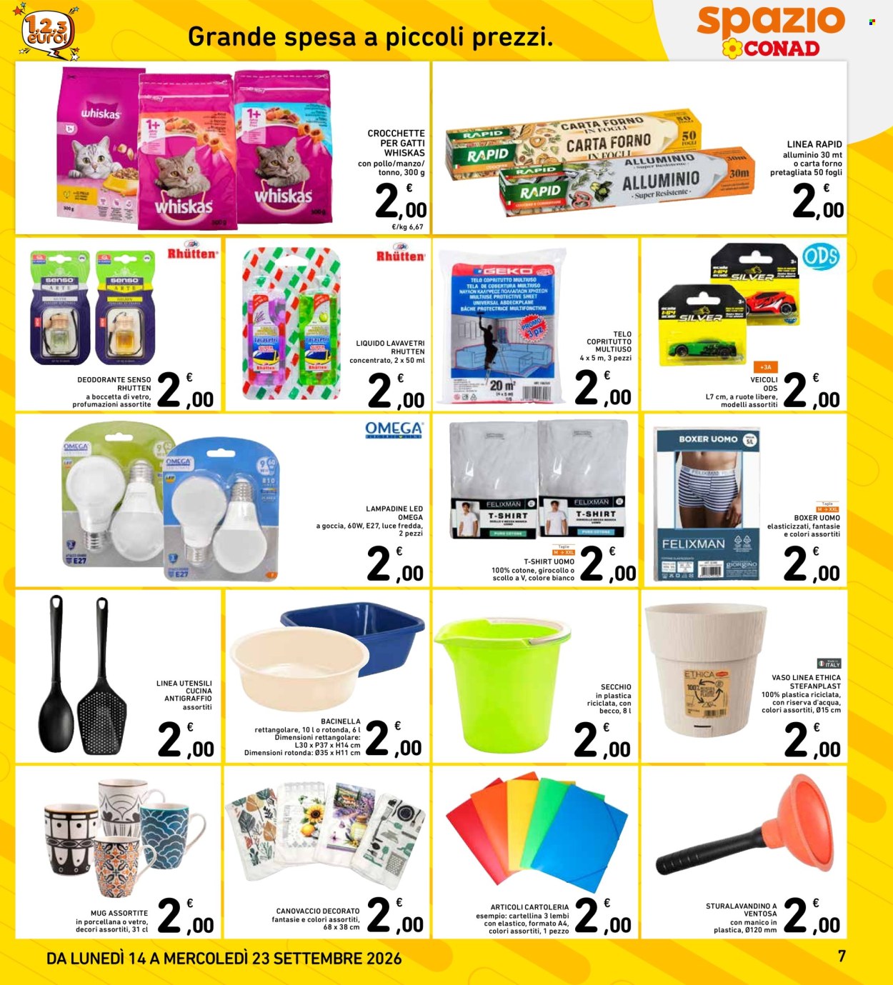 Volantino Spazio Conad - 14/9/2026 - 23/9/2026. Pagina 7