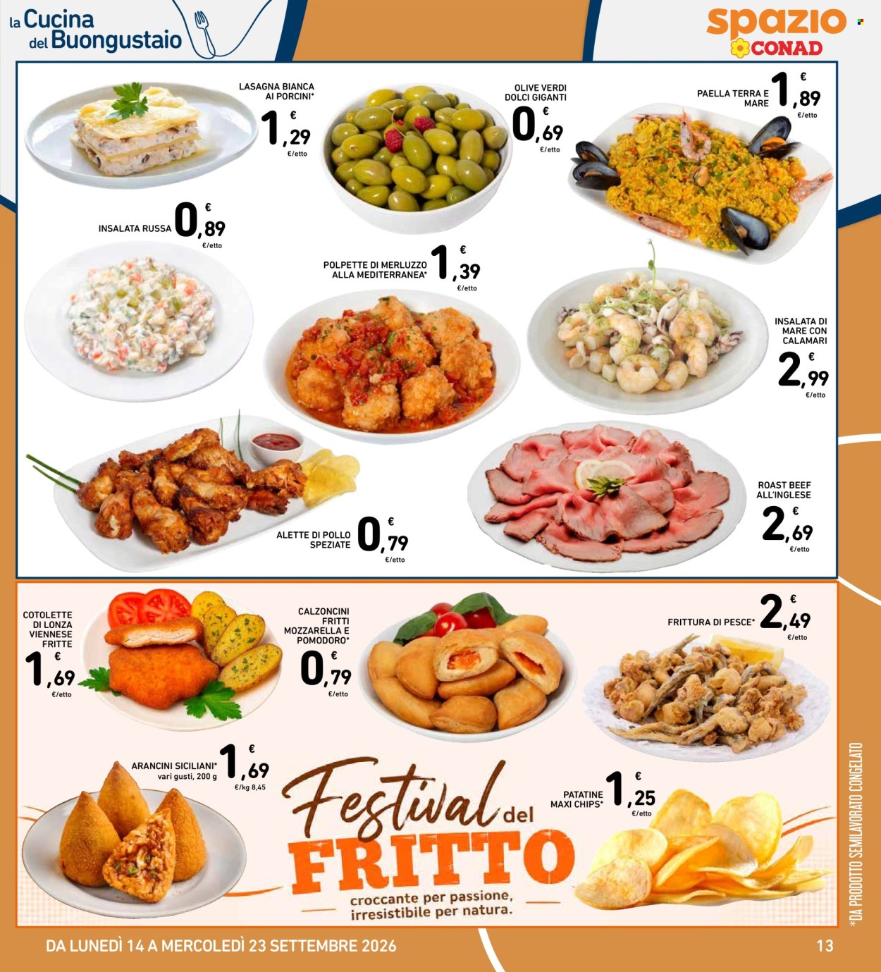 Volantino Spazio Conad - 14/9/2026 - 23/9/2026. Pagina 13