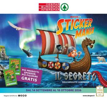 Volantino Despar - 14/9/2026 - 18/10/2026.