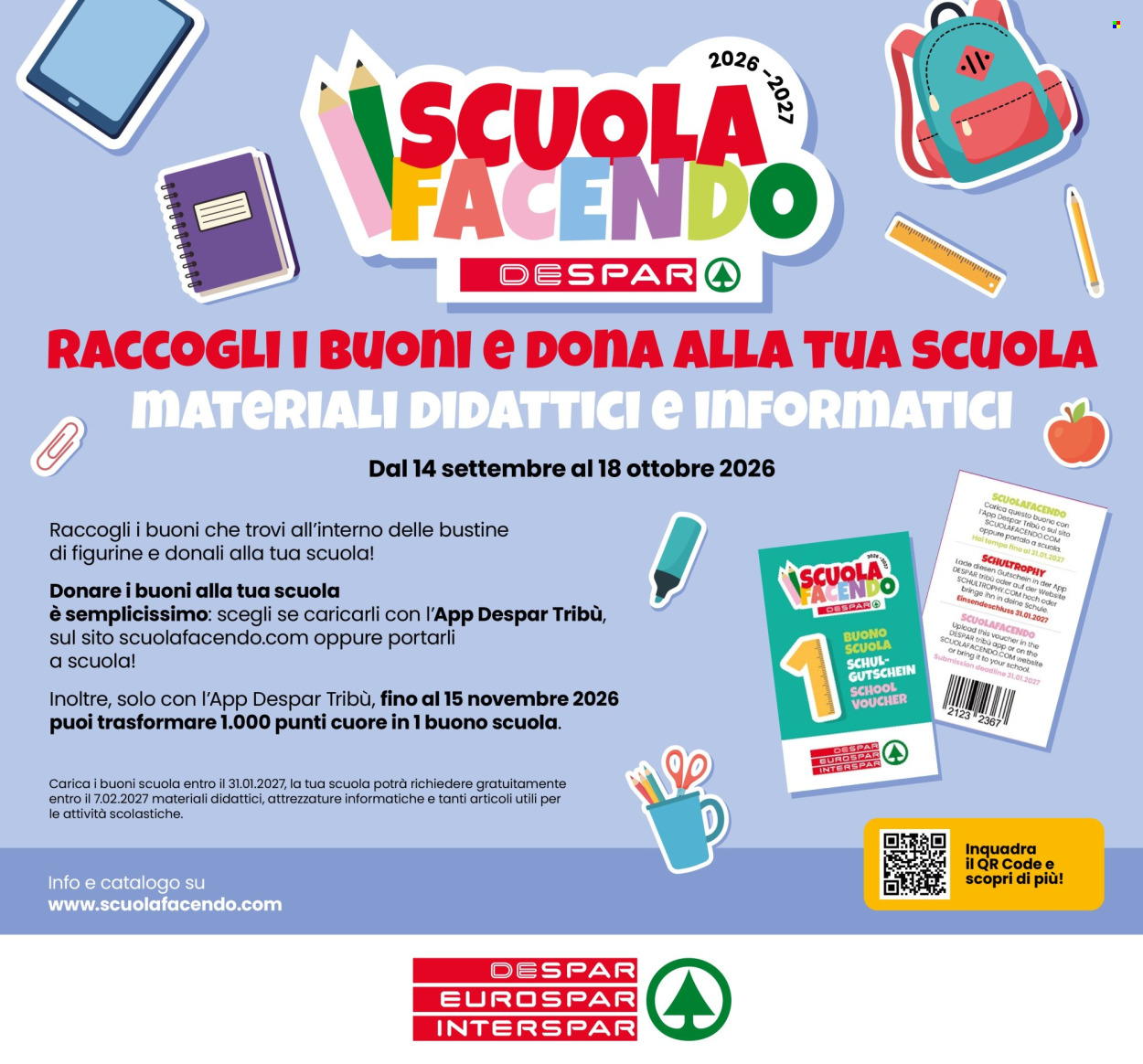 Volantino Despar - 14/9/2026 - 18/10/2026. Pagina 12