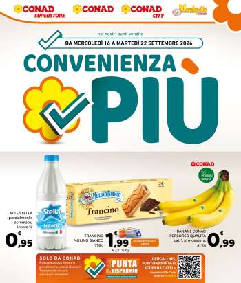 Volantino Conad - 16/9/2026 - 22/9/2026.