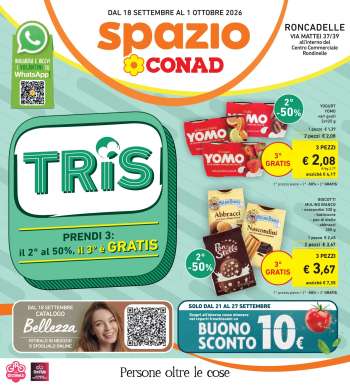 Volantino Spazio Conad - 18/9/2026 - 1/10/2026.