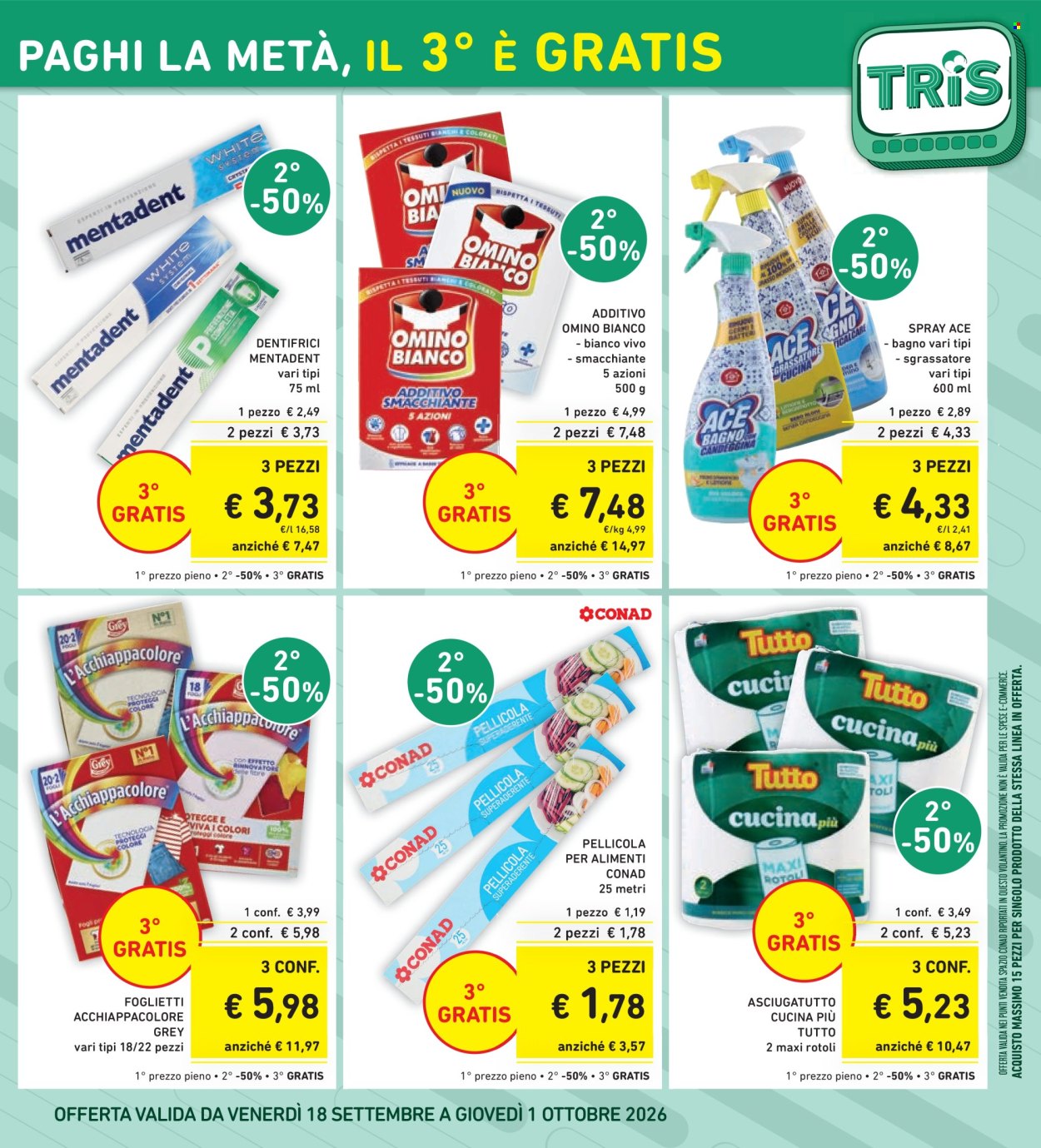 Volantino Spazio Conad - 18/9/2026 - 1/10/2026. Pagina 13