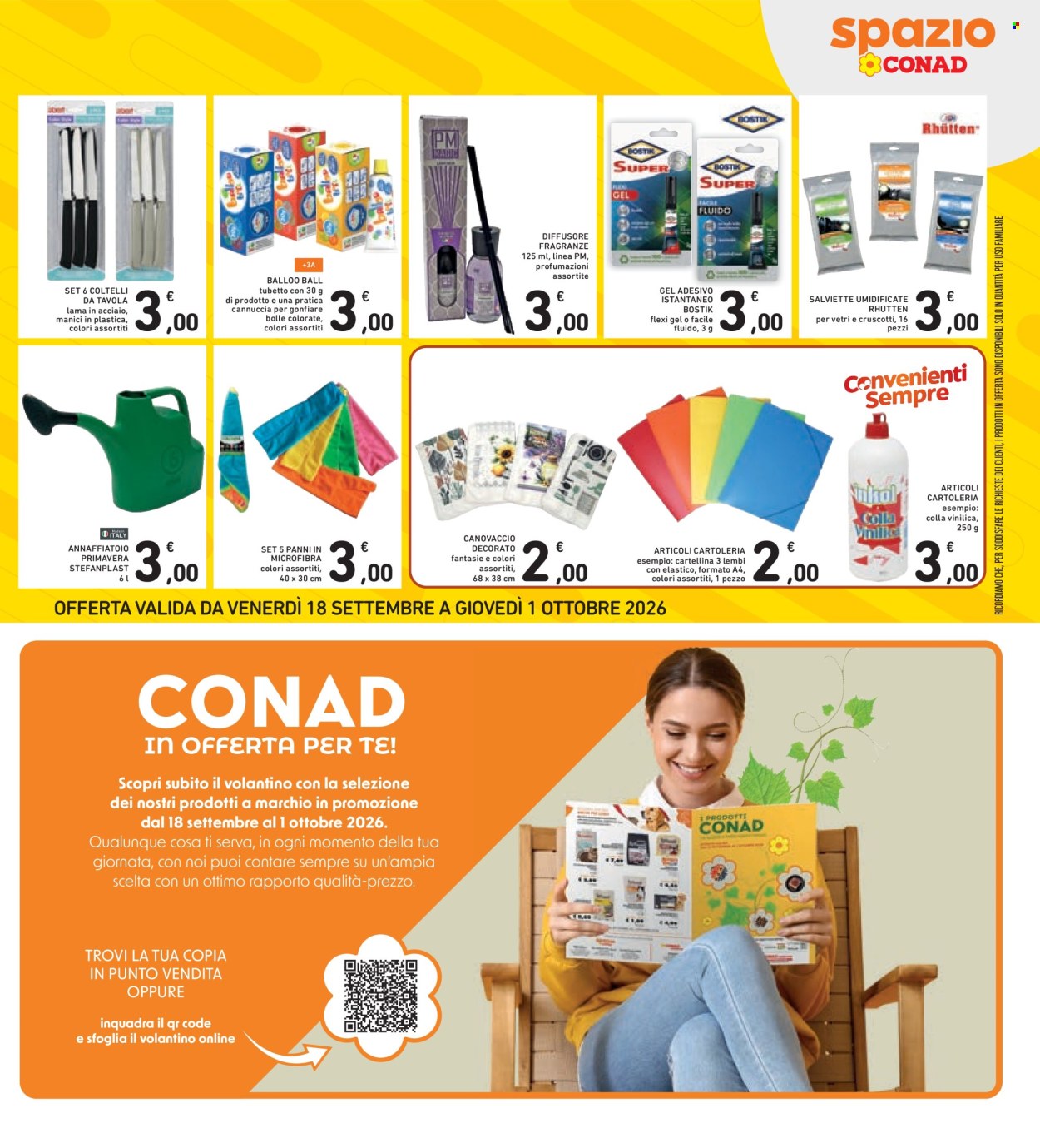 Volantino Spazio Conad - 18/9/2026 - 1/10/2026. Pagina 21