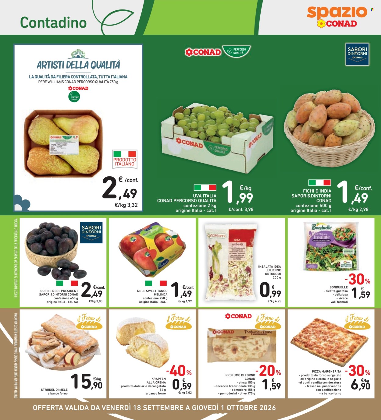 Volantino Spazio Conad - 18/9/2026 - 1/10/2026. Pagina 26