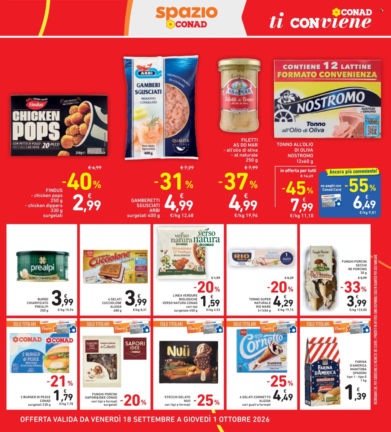 Volantino Spazio Conad - 18/9/2026 - 1/10/2026. Pagina 33