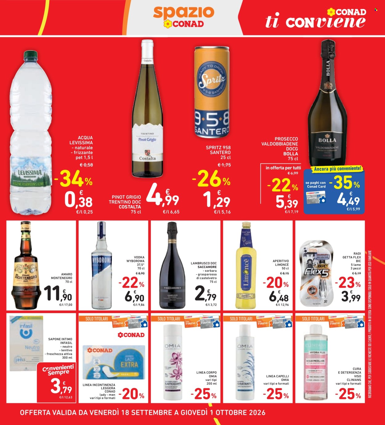 Volantino Spazio Conad - 18/9/2026 - 1/10/2026. Pagina 37