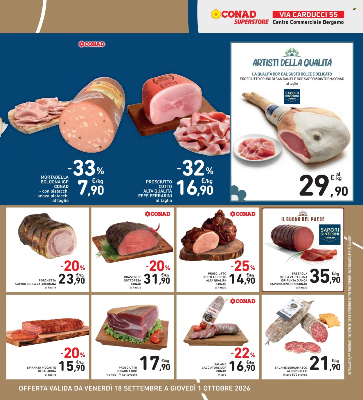 Volantino Conad Superstore - 18/9/2026 - 1/10/2026. Pagina 29