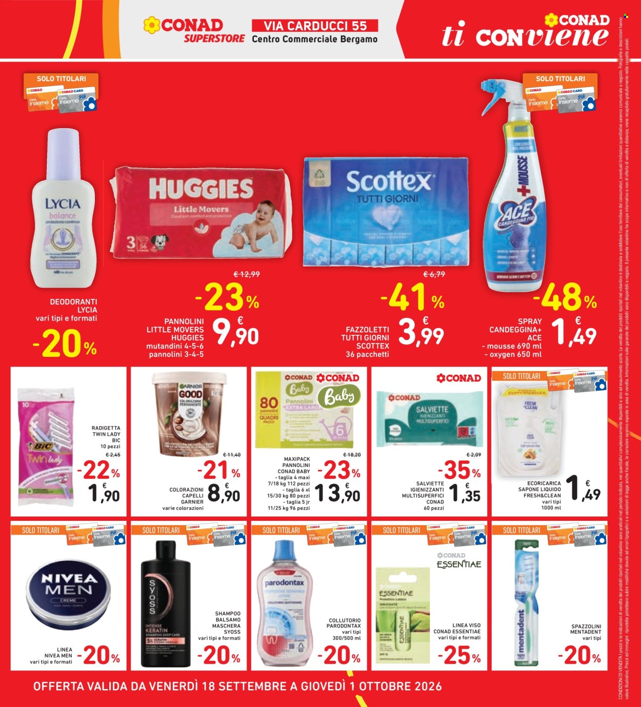 Volantino Conad Superstore - 18/9/2026 - 1/10/2026. Pagina 39