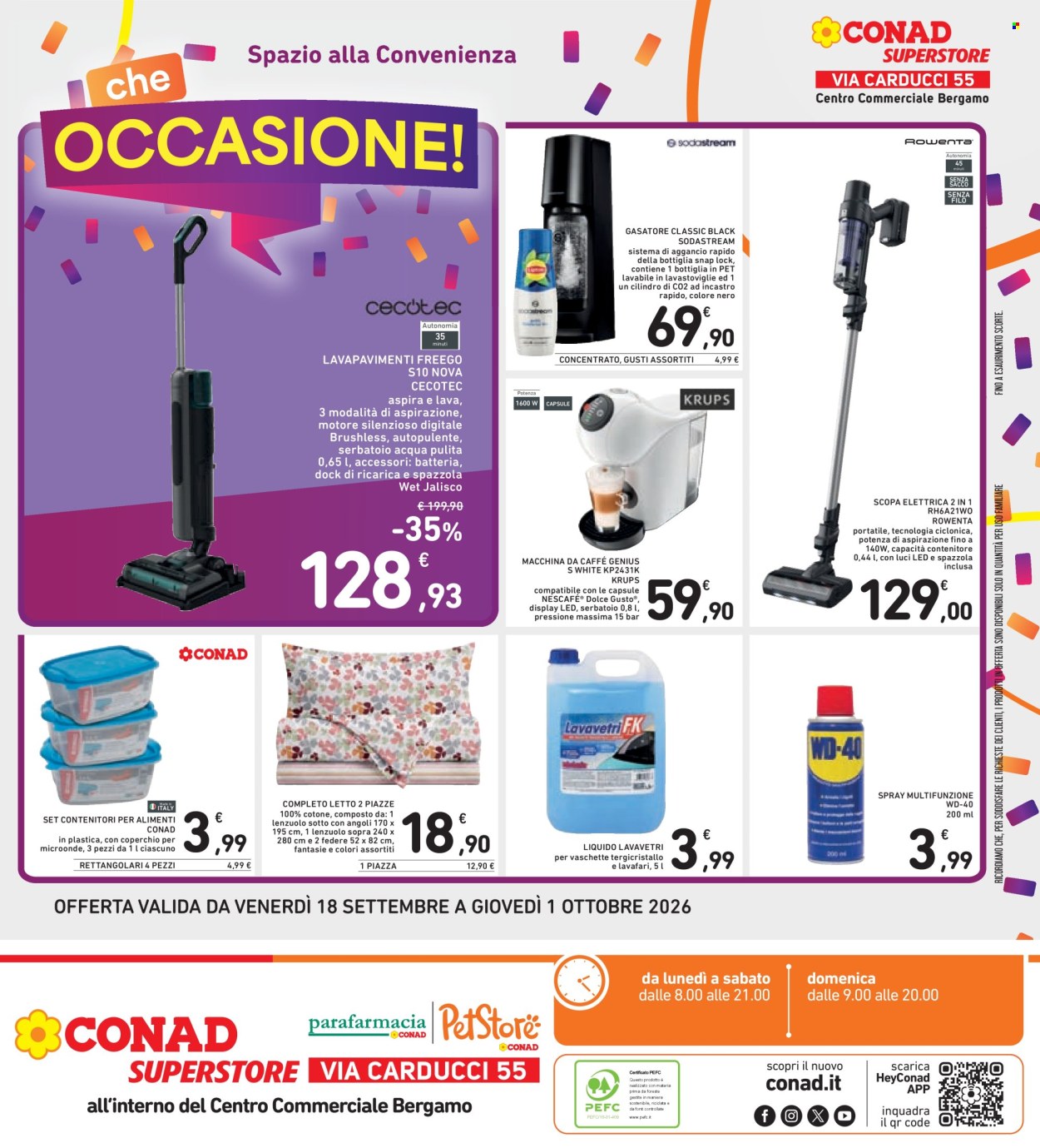 Volantino Conad Superstore - 18/9/2026 - 1/10/2026. Pagina 45