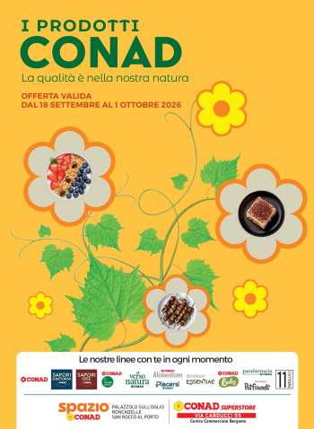 Volantino Conad - 18/9/2026 - 1/10/2026.