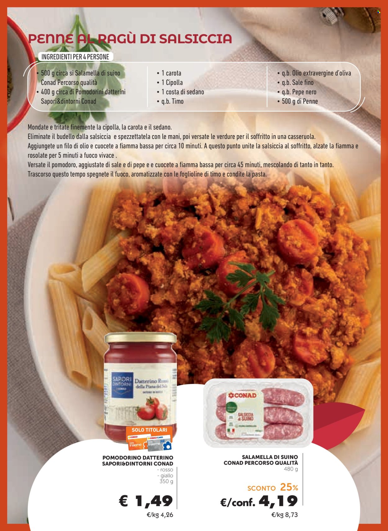Volantino Conad - 18/9/2026 - 1/10/2026. Pagina 10