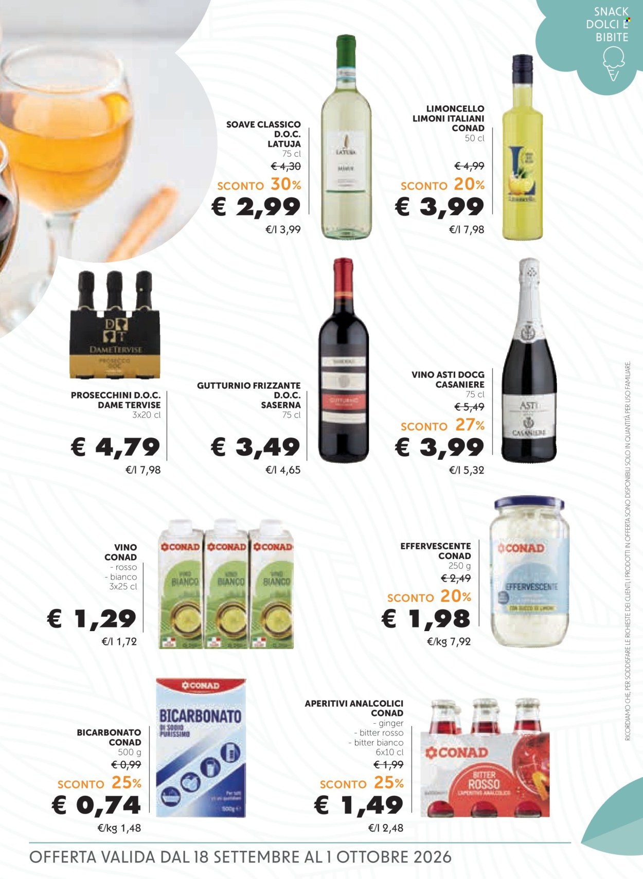 Volantino Conad - 18/9/2026 - 1/10/2026. Pagina 15
