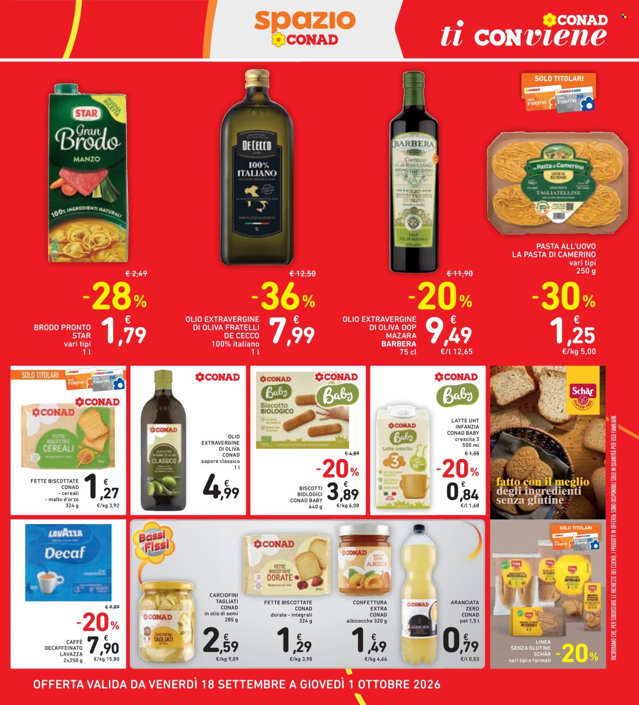 Volantino Spazio Conad - 18/9/2026 - 1/10/2026. Pagina 35