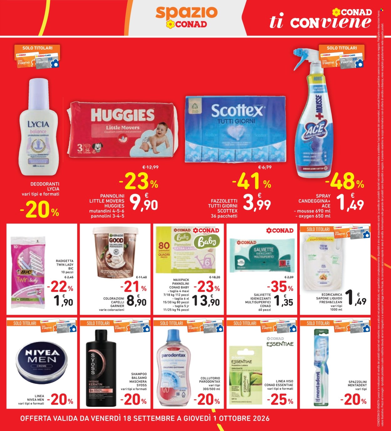 Volantino Spazio Conad - 18/9/2026 - 1/10/2026. Pagina 39