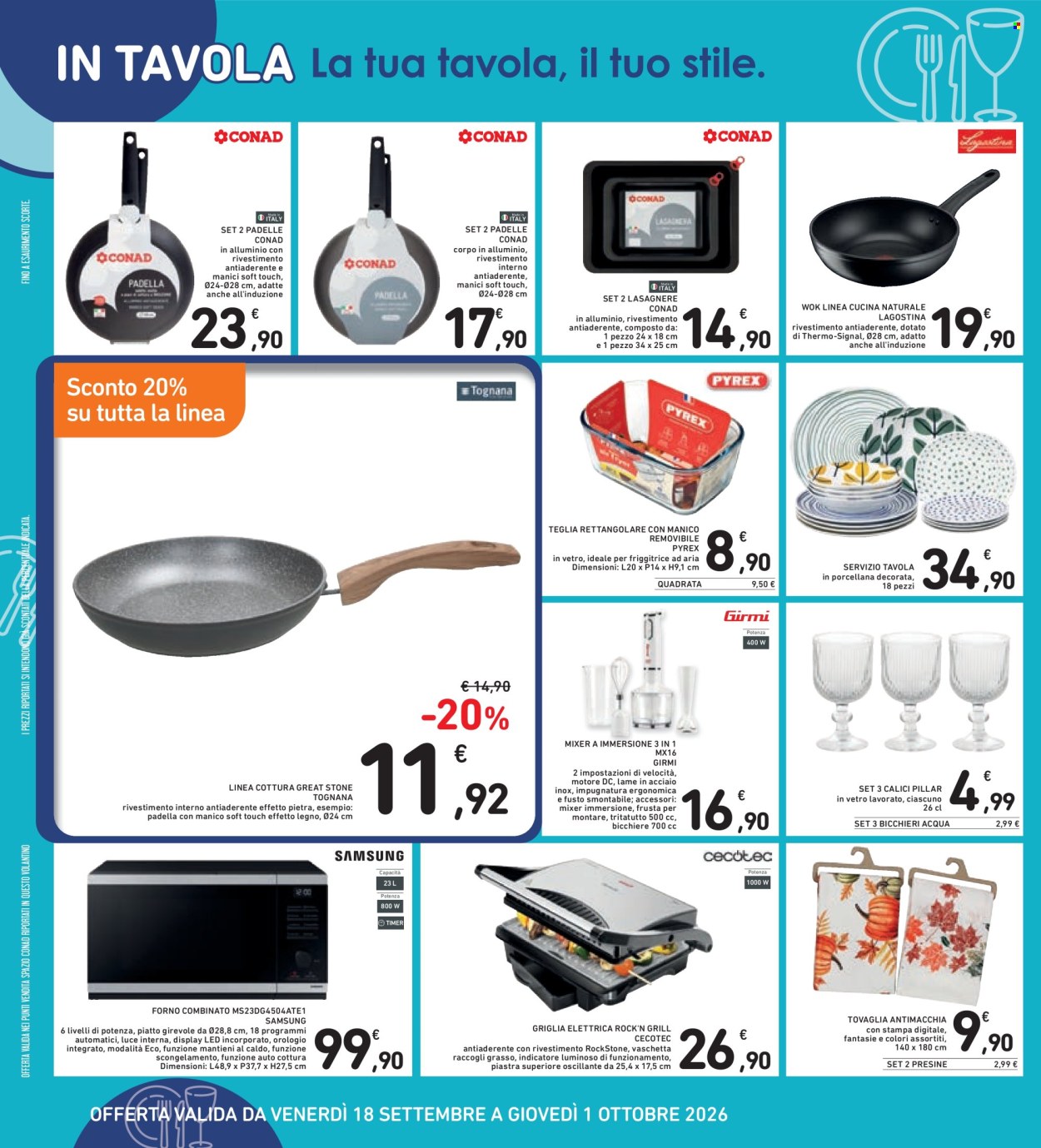 Volantino Spazio Conad - 18/9/2026 - 1/10/2026. Pagina 42