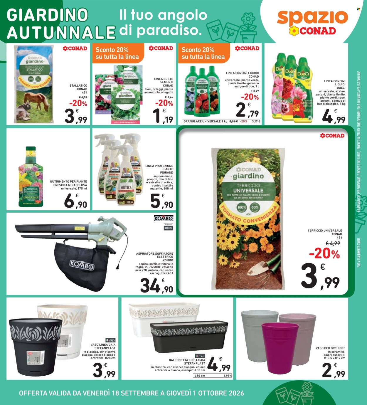 Volantino Spazio Conad - 18/9/2026 - 1/10/2026. Pagina 43