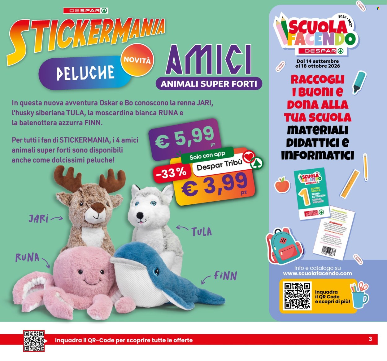 Volantino Eurospar - 17/9/2026 - 30/9/2026. Pagina 3