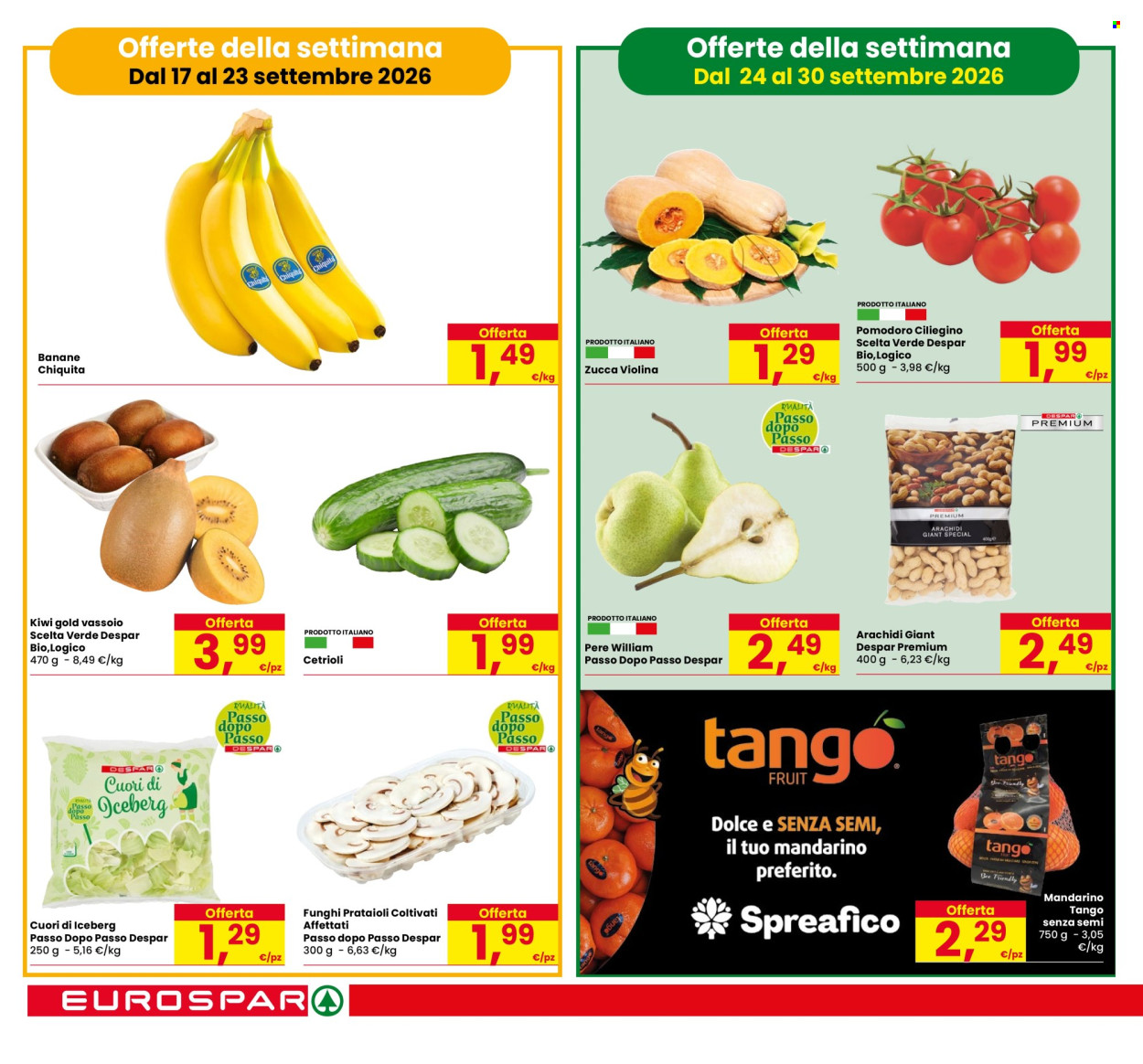 Volantino Eurospar - 17/9/2026 - 30/9/2026. Pagina 6