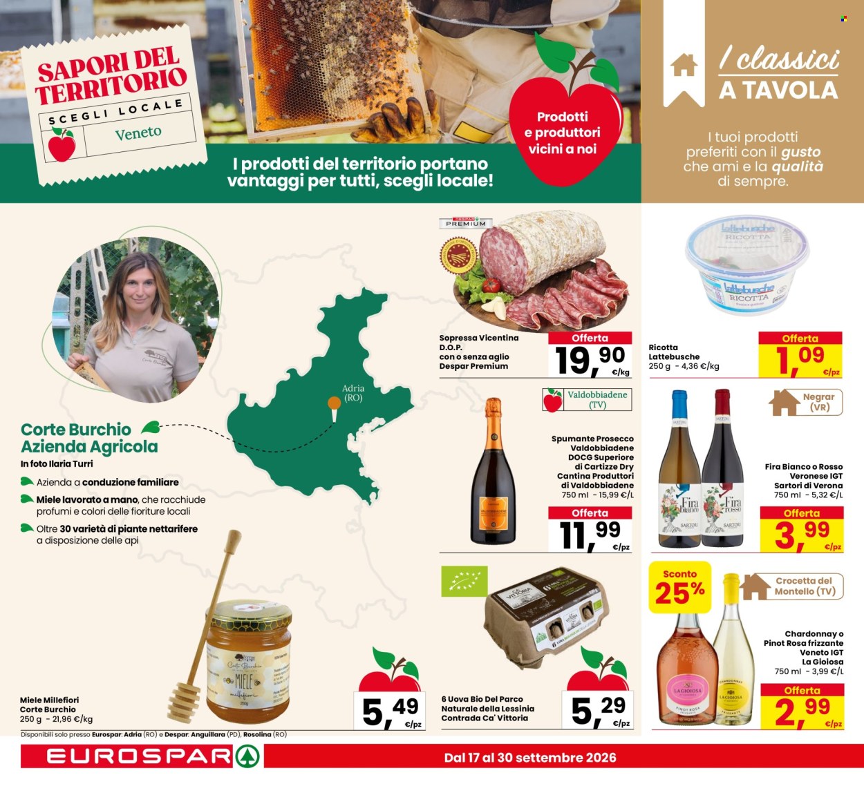 Volantino Eurospar - 17/9/2026 - 30/9/2026. Pagina 12