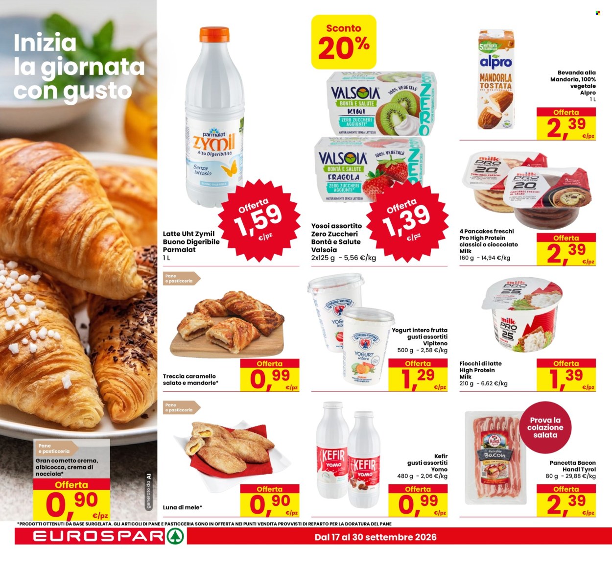 Volantino Eurospar - 17/9/2026 - 30/9/2026. Pagina 16