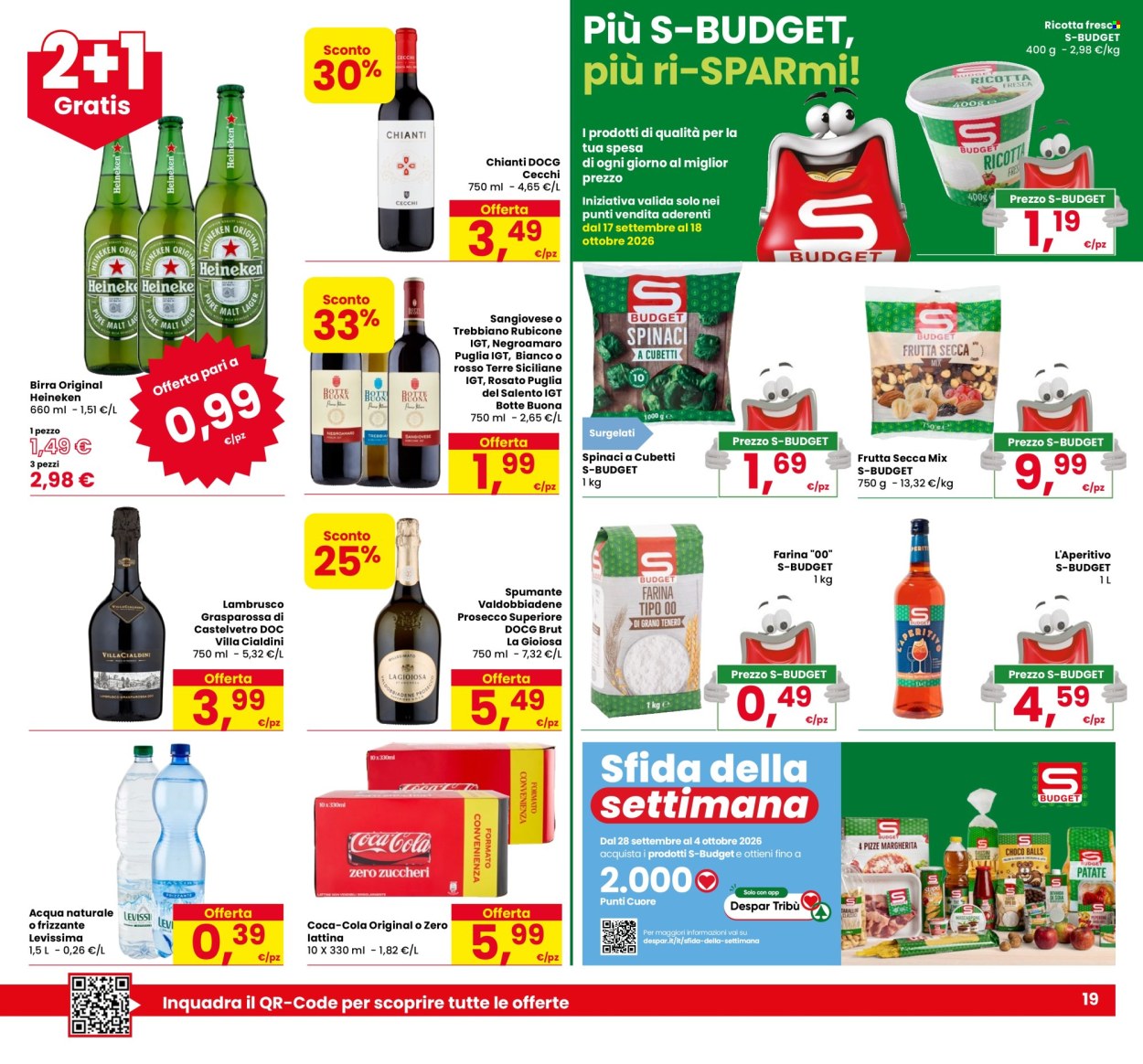 Volantino Eurospar - 17/9/2026 - 30/9/2026. Pagina 19